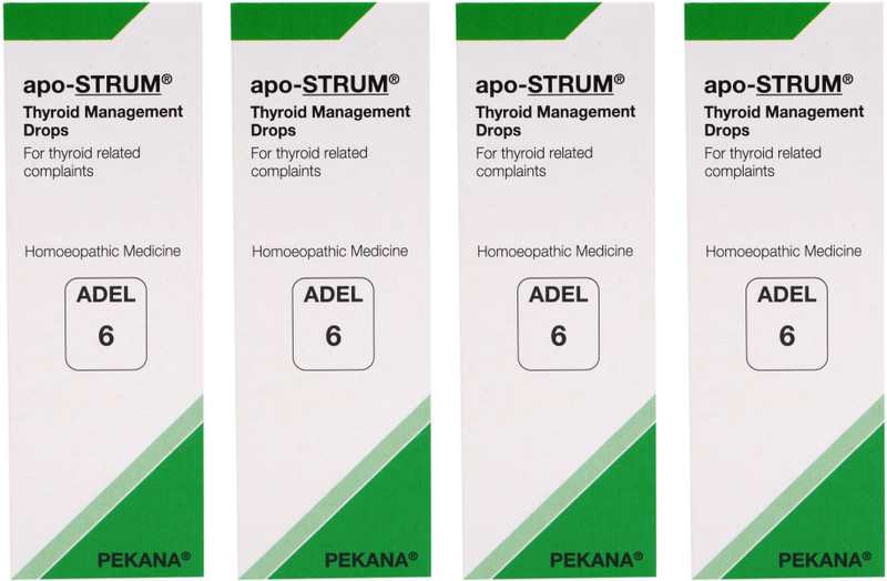 ADEL No. 6 (apo-STRUM) Thyroid Management Drops(4 x 20)