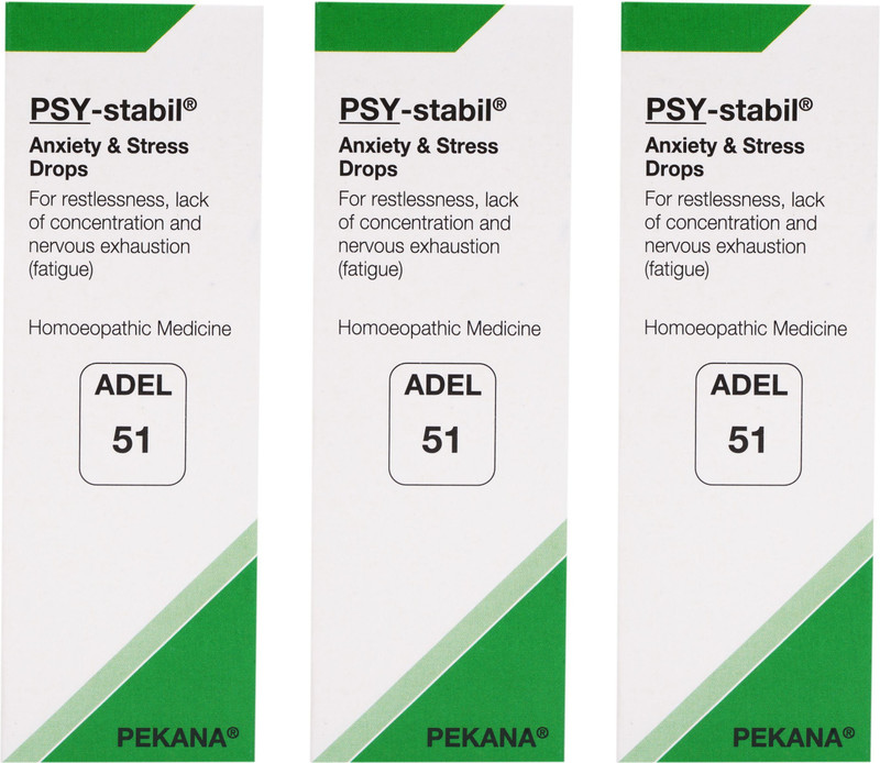 ADEL No. 51 (PSY-stabil) Anxiet & Stress Drops(3 x 20)