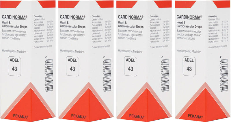 ADEL No. 43 (CARDINORMA) Heart & Cardiovascular Drops(2 x 20)