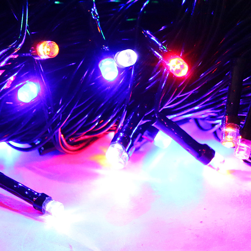 LACT ENTERPRISE LACT LED MULTICOLOR 12 MITER COMBO PACK OF 2 Chain Plastic Light Hanging Chain Rod