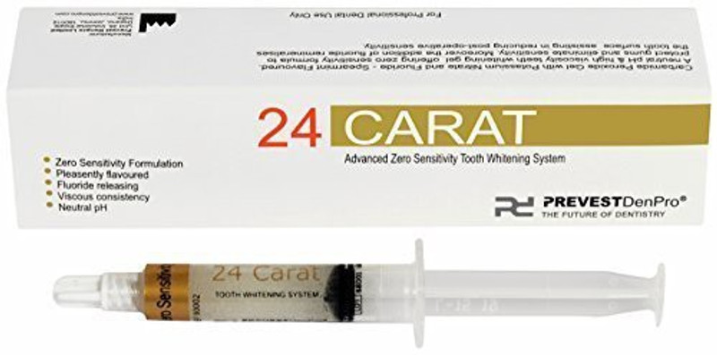 Prevest DenPro 24 CARAT 16% Advanced Zero Sensitivity Tooth Whitening System Dental Elevator
