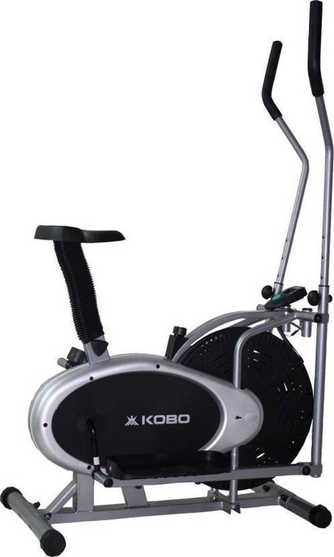 KOBO OB-9 Exercise Upright Orbitrac Bike Stationary Fitness Dual-Action Stationary Exercise Bike(Multicolor)