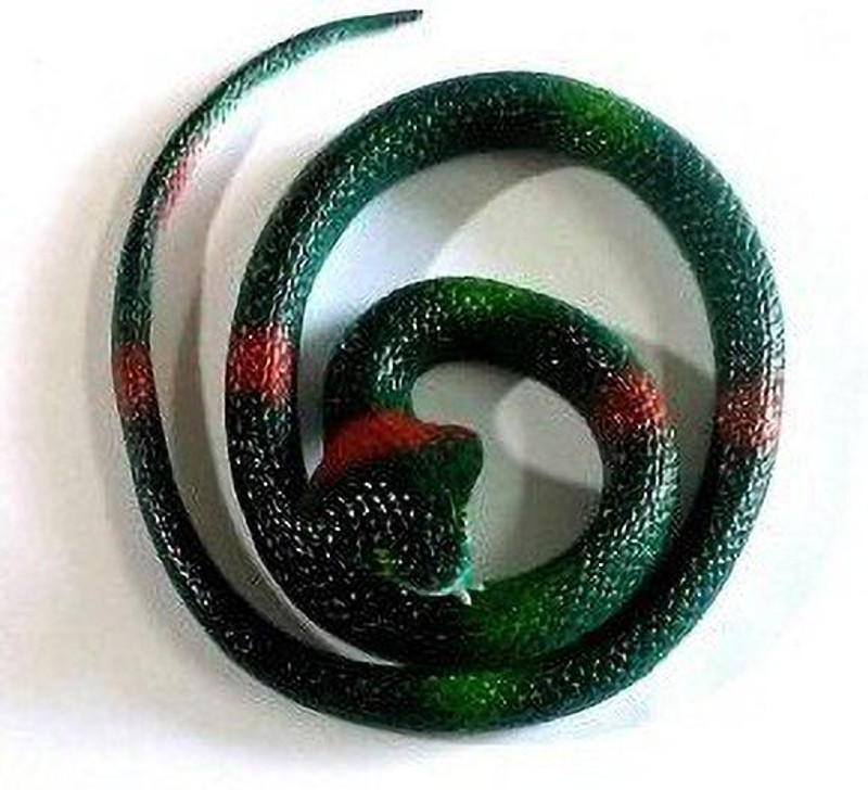 CC&S Realistic Fake Rubber Cobra Artificial Snake Gag Toy