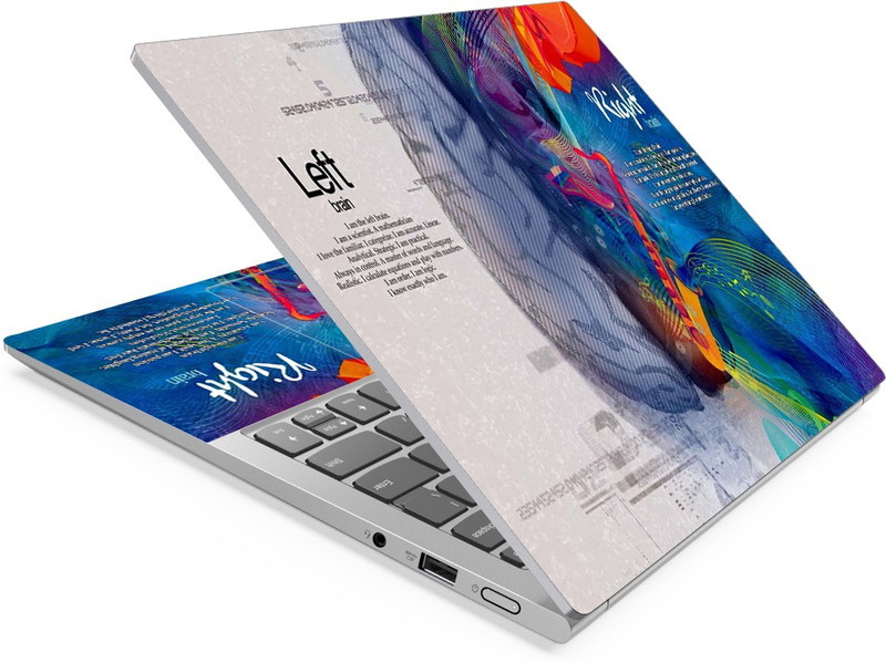 Anweshas Premium Vinyl HD Printed Laptop Skin Decal - Rocket Trust Me I am Engineer Self Adhesive Vinyl Laptop Skin Compatible for 15.6 inch(Theme: NA)