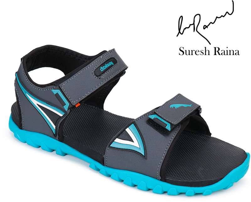 density Men Black, Blue Sandals density Men Black, Blue Sandals