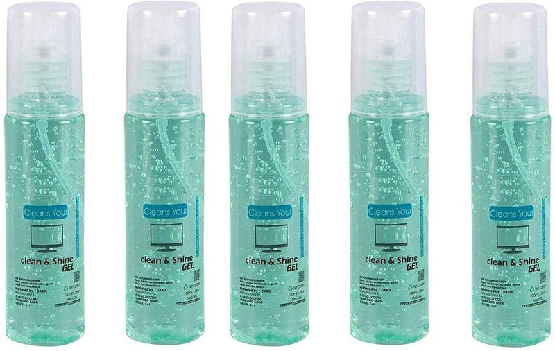 Computrade Screen Cleaner Kit 100 ml for LED and LCD TV, Computer Monitor, Laptop, and iPad Screens - Pack of 5 for Computers, Mobiles, Laptops(Screen Cleaner Kit 100 ml for LED and LCD TV, Computer Monitor, Laptop, and iPad Screens - Pack of 5)