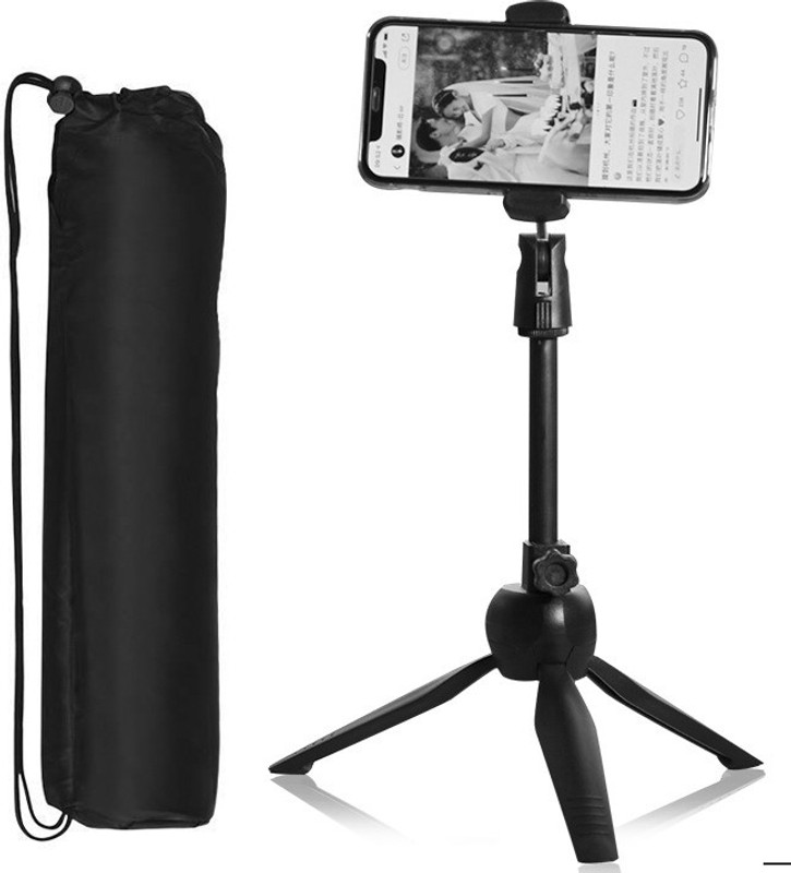 POZUB PUZ-42 Buy Hot Popularity Tripod stand for mobile 360 degree with Clip BAG Multi-Use Selfie Stick Desktop Online Course Video Recording Special Design for Streaming, Video Blogs, Online Classes, Presentation, Creating Product Demos, Vlog,Video Blogging ,Gimbal, Chase Drama Mobile Video Stand M