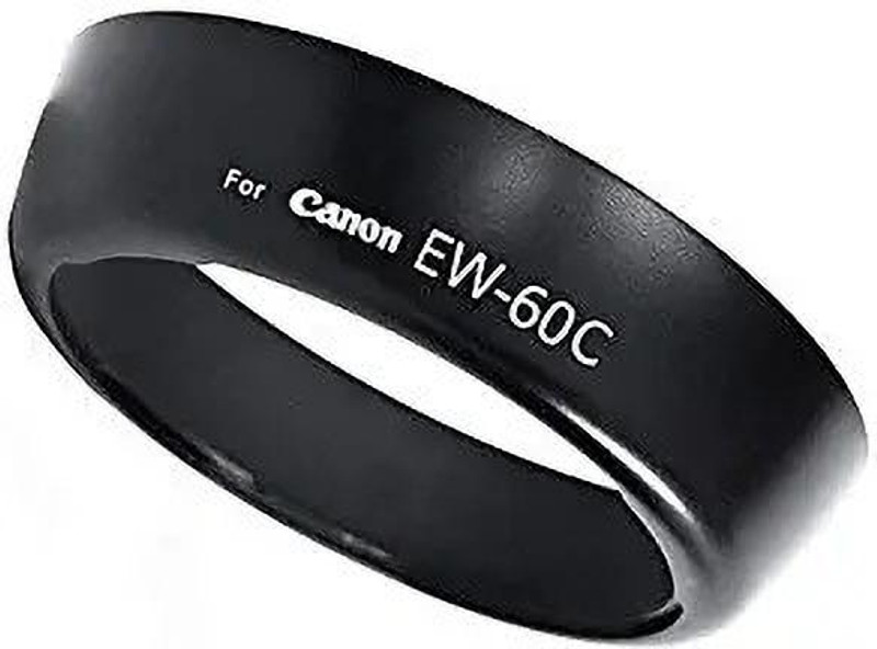 SUPERNIC EW-63C Lens Hood for Canon EF-S 18-55mm f/3.5-5.6 is STM Lens  Lens Hood(30.5 mm, Black)