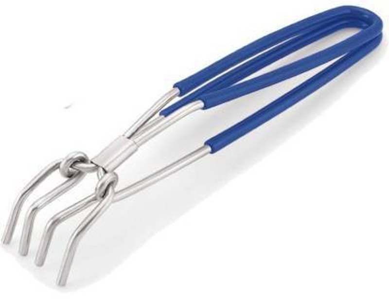 sbaprime Stainless Steel Pakkad Rubber Grip (Pack of 1) 25 cm Utility Pakkad(Pack of 1)