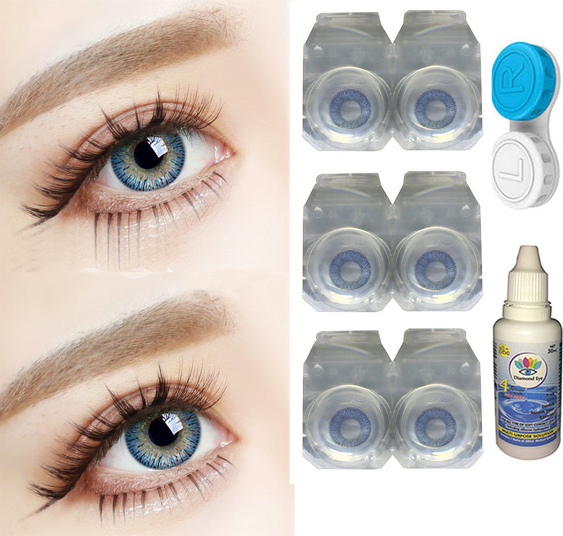 Gold Look 3 Pair monthly lens(Pack of: 6)