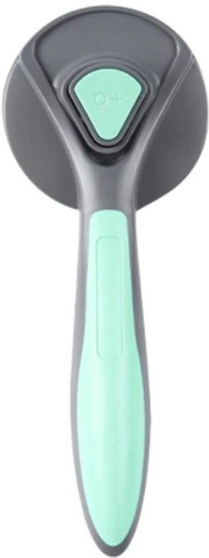 AlexVyan Green Pet Comb Self Cleaning Brush Professional Grooming Brush for Dogs and Cats , Bath Cleaning Supplies , Hair Quick Clean Shedding Tool Grooming Comb for De-matting Detangling & De-shedding Shedding Blade for  Dog & Cat, Rabbit