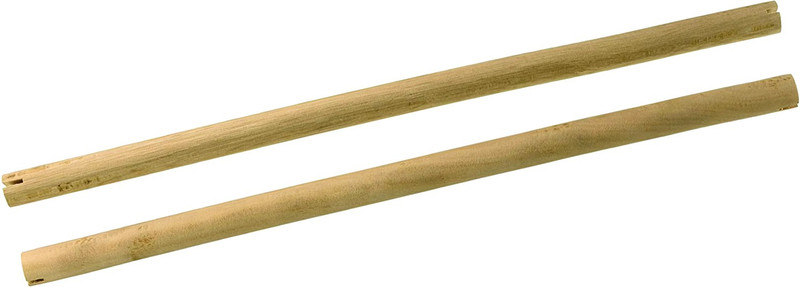 Jainsons Pet Products Natural Habitat Wooden Perch/Stand/Jumping Toy for Bird Cage (24" x 0.75" Dia) (2 PCS) Wooden Stick, Perch For Bird