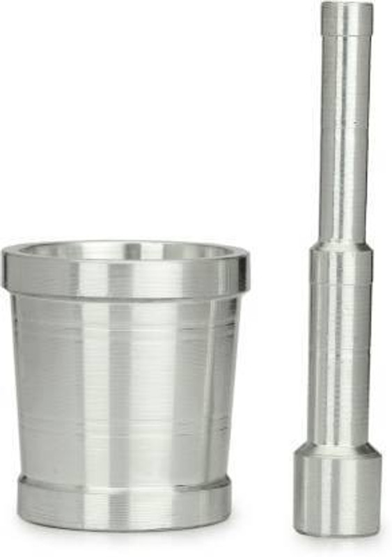 Actn High Quality Mortar & Pestle/Imam Dasta/Kharal/Khalbatta Okhli Masher Aluminium Masher