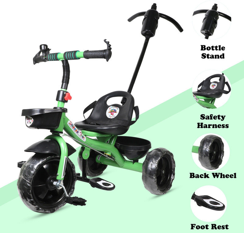 DUGGI MUGGI Best age 1,2,3,4,5 years kids Tricycle(Green)
