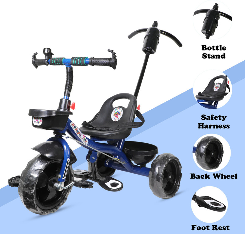 N2P BABY TRICYCLE FOR KIDS TRICYCLE RECOMMENDED TRICYCLE FOR BABY GIRL and BABY BOY Best age 1,2,3,4,5 years kids Tricycle(Multicolor)