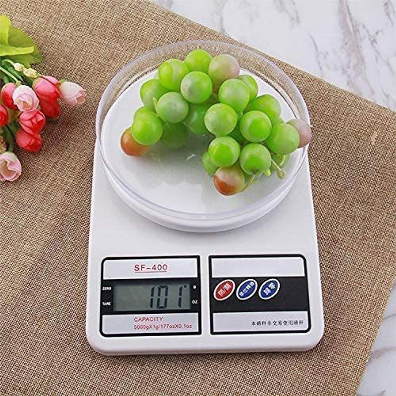 Wifton IX®-154-SX-Kitchens Weighing Scale, Multipurpose SF400 Weighing Scale(White)