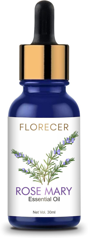 FLORECER Rosemary Oil For Skin, Muscle & Hair Conditioner - Rosemary Essential Oil (30 ml)(31 ml)