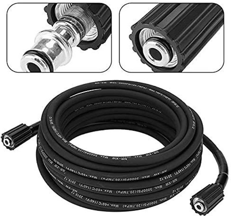 PROFFIX Steel Braided 27 Feet High Pressure Washer Hose Pressure Washer