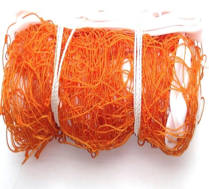 clark orange clk 5667 nylon volleyball net Volleyball Net(Orange)