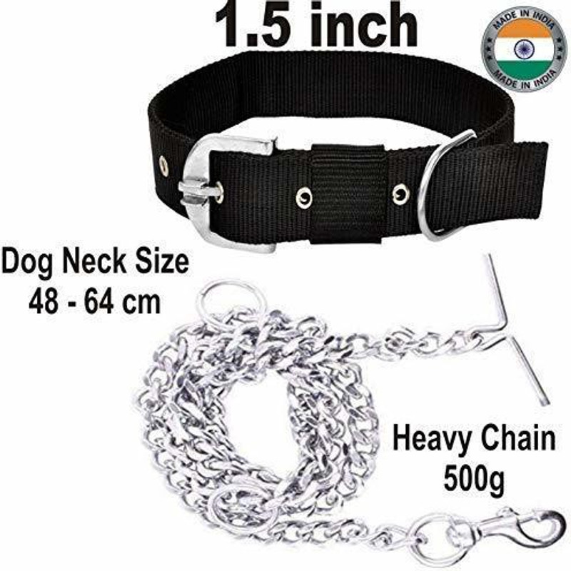 Rvpaws Dog Neck Collar , Adjustable Nylon Collar , Lightweight, Breathable, Comfort Fit ,Heavy Duty Training Collar with Metal D Ring & Strong Buckle Small Collar Plain Dog & Cat Collar Charm(Multicolor, Solid)