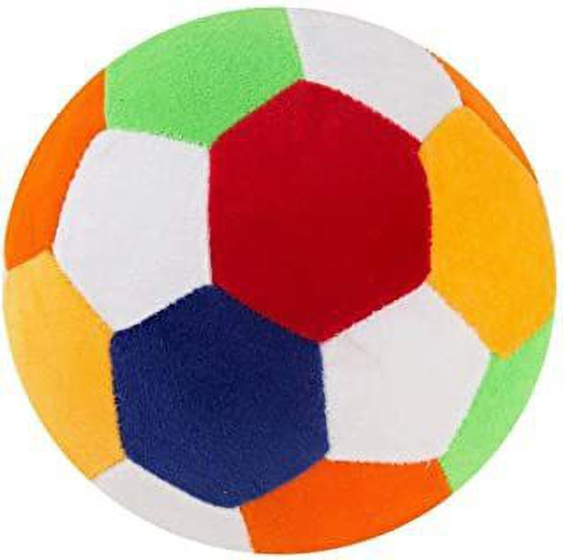 Yellow Star yellow starToys Stuffed Soft Plush Cotton Soft Fiber Ball Color Multi (Size-21cm Medium  - 21 cm(Multicolor)
