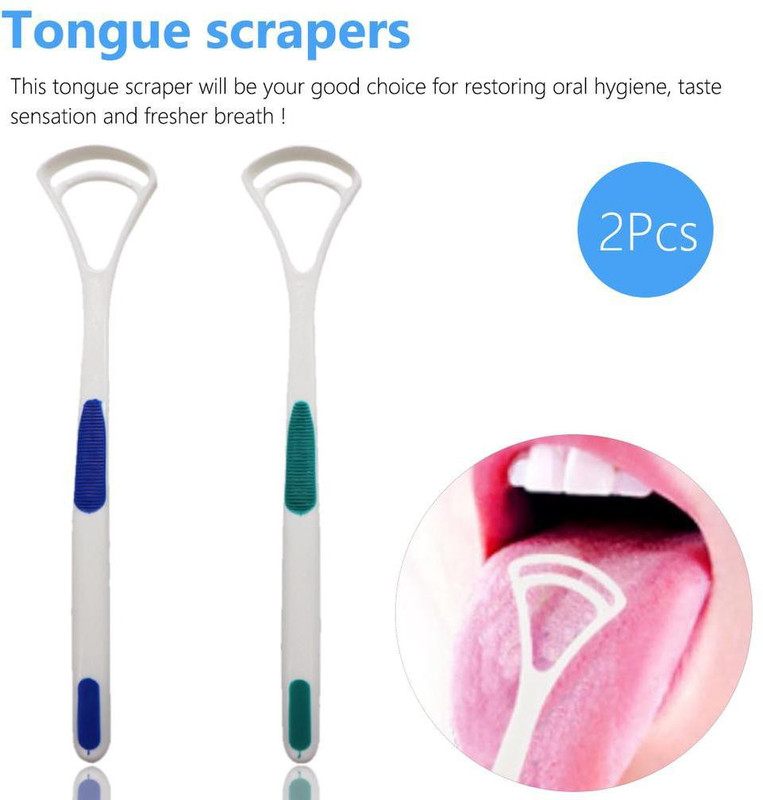 Shree Varni Enterprise Plastic Tongue Cleaner(Pack of 2)
