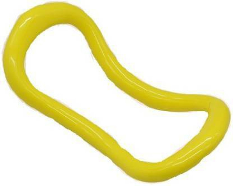 Comfortinglives Yoga Ring Yoga Circles Fitness Sport Magic Circle Pilates Ring Workouts Gym Exercise Pilates Ring(Yellow)