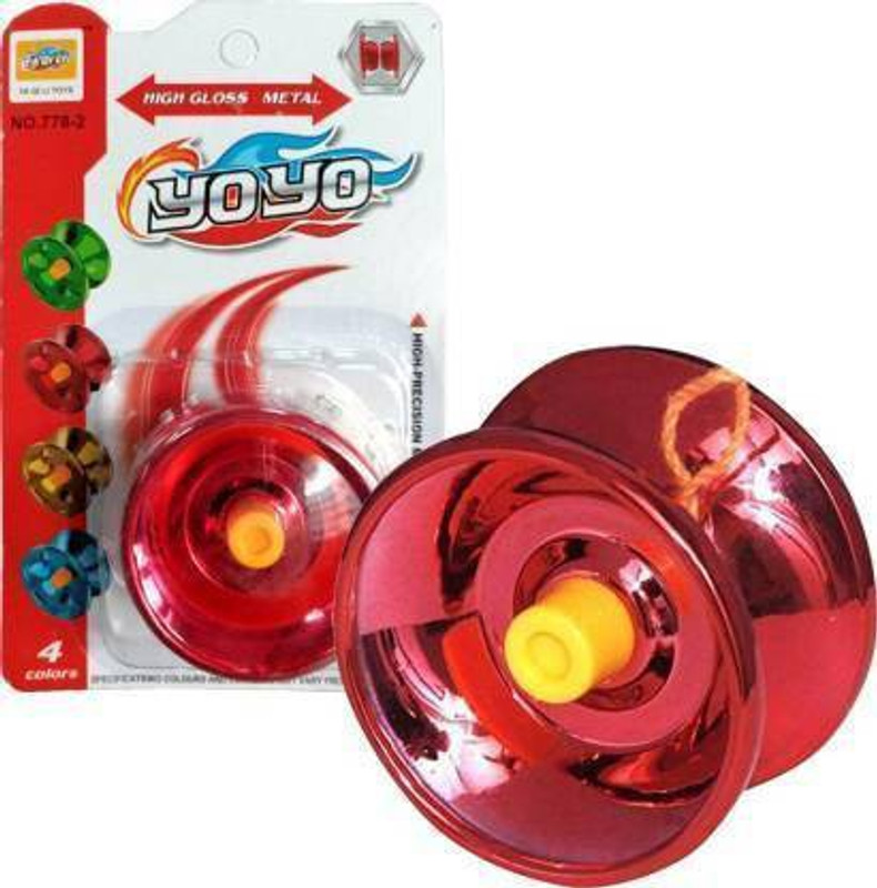 UNISAFE COLLECTION High Gloss Metal YoYo Diecast Speed Spinner (Red) Yoyo Case(Red)