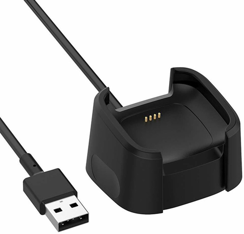 housemate Charger Compatible with Fitbit Versa 2 (Not for Versa/Versa Lite), Replacement USB Charging Cable Dock Stand for Versa 2 Smartwatch, 3Ft Sturdy Power Cord Charging Pad