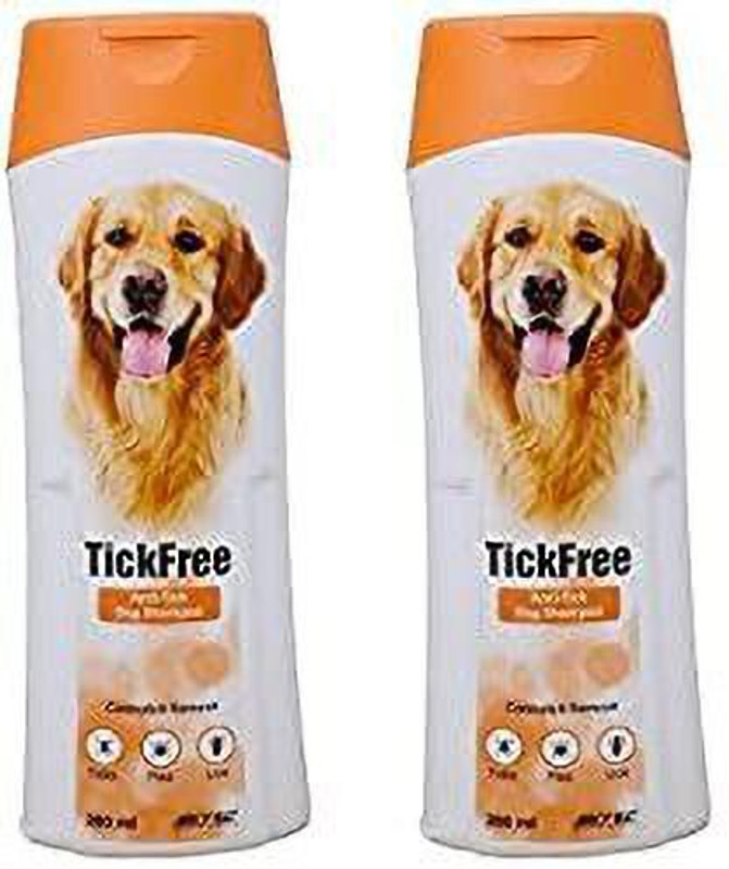 fifozone Pet Care Sky Ec tickfree Anti-Tick Dog Shampoo (200 ml) - Pack of 2 Flea and Tick fresh Dog Shampoo(200 ml)