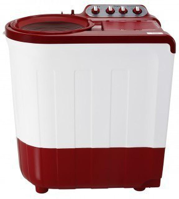 Whirlpool 8 kg 5 Star, Supersoak Technology Semi Automatic Top Load Washing Machine Red(Ace 8.0 Sup Soak (Coral Red) (5 yr))