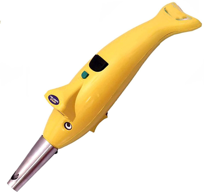 Dolphine Plastic Electronic Gas Lighter(Multicolor, Pack of 1)