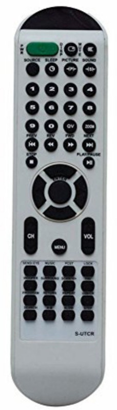 EHOP Unic Best Quality LED, LCD, TV RMT21 Sansui, Videocon Remote Controller(Silver)