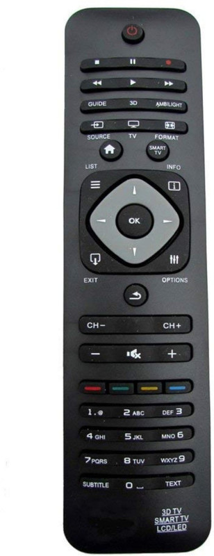 EHOP Compatible with  Led/Lcd-( URC-119) Philips Remote Controller(Solid)
