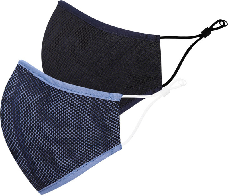 Allen Solly ASMSWRGFT02185_Free Size Cloth Mask With Melt Blown Fabric Layer(Free Size, Pack of 2)