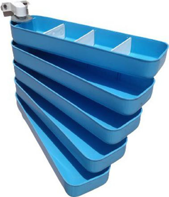 Shakuntla Wall mount Swing tray Reusable Medical Tray