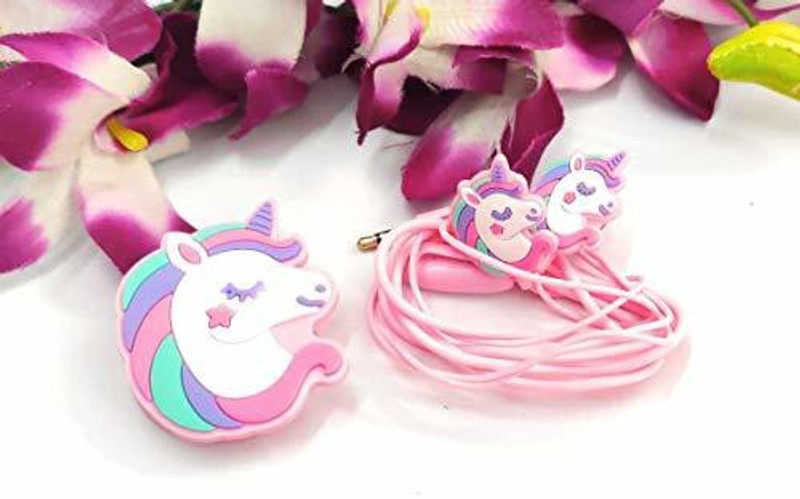Tera13 Cartoon Wired Earphones Smart Headphones(Wired)