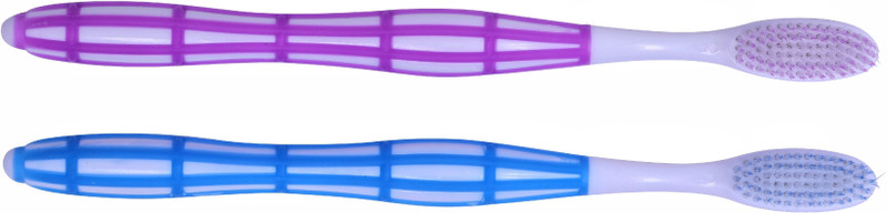 hinik Toothbrush with Soft Grade Bristles (19 cms) (Pack of 4) Ultra Soft Toothbrush(Pack of 4)