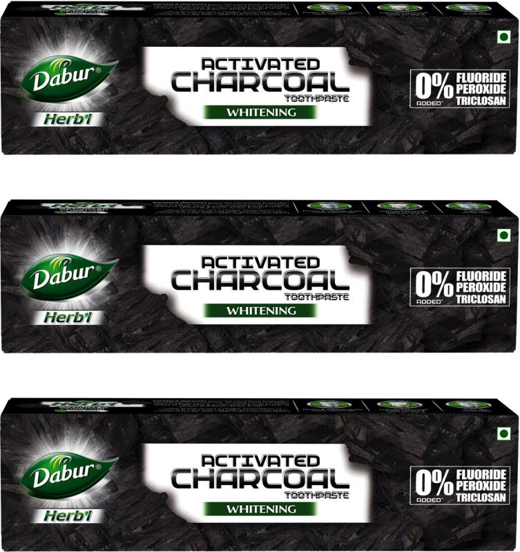 Dabur Herb’l Activated Charcoal and Mint (Black Gel) Toothpaste