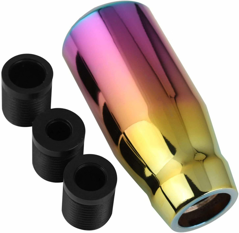 LAVITRA Manual Long Gear Shift Knob Car Stick Shifting Level Gear Knob(Multicolor)