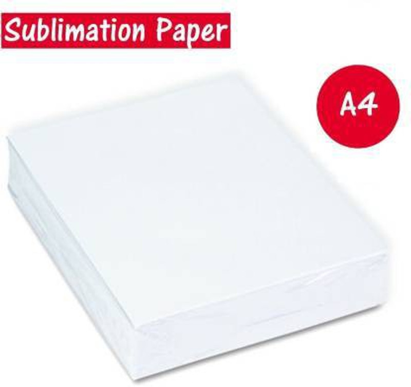 KHUSHA CREATIONS Sublimation matte unruled A4 100 gsm Sublimation Mug Printing Paper(Set of 1, White)