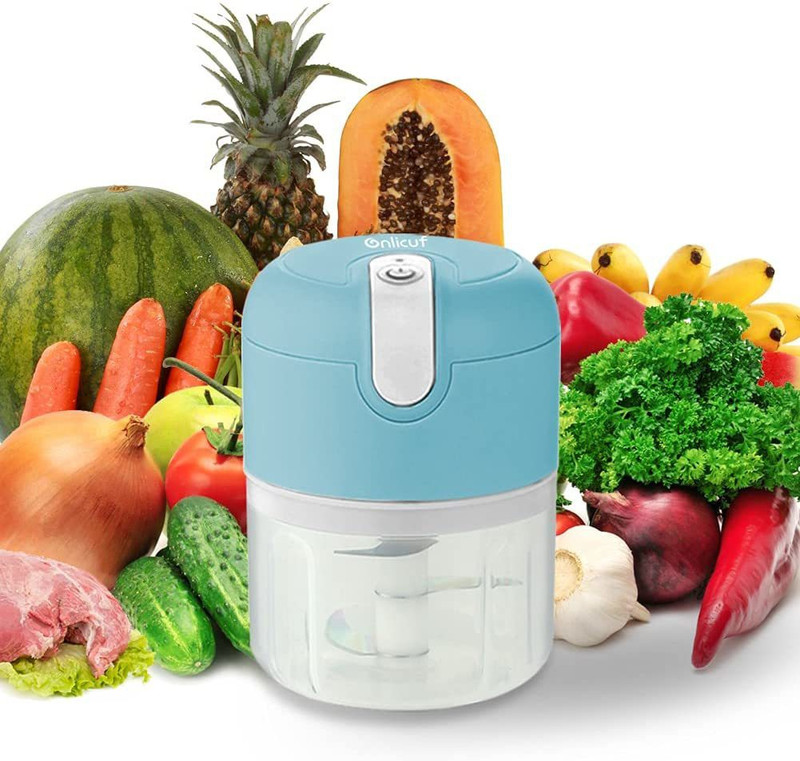 Hunk shopper's Battery Chopper 360ML Electric Vegetable & Fruit Chopper(Pack of 1 Battery Chopper, 1 USB, 1 USER MANNUAL)