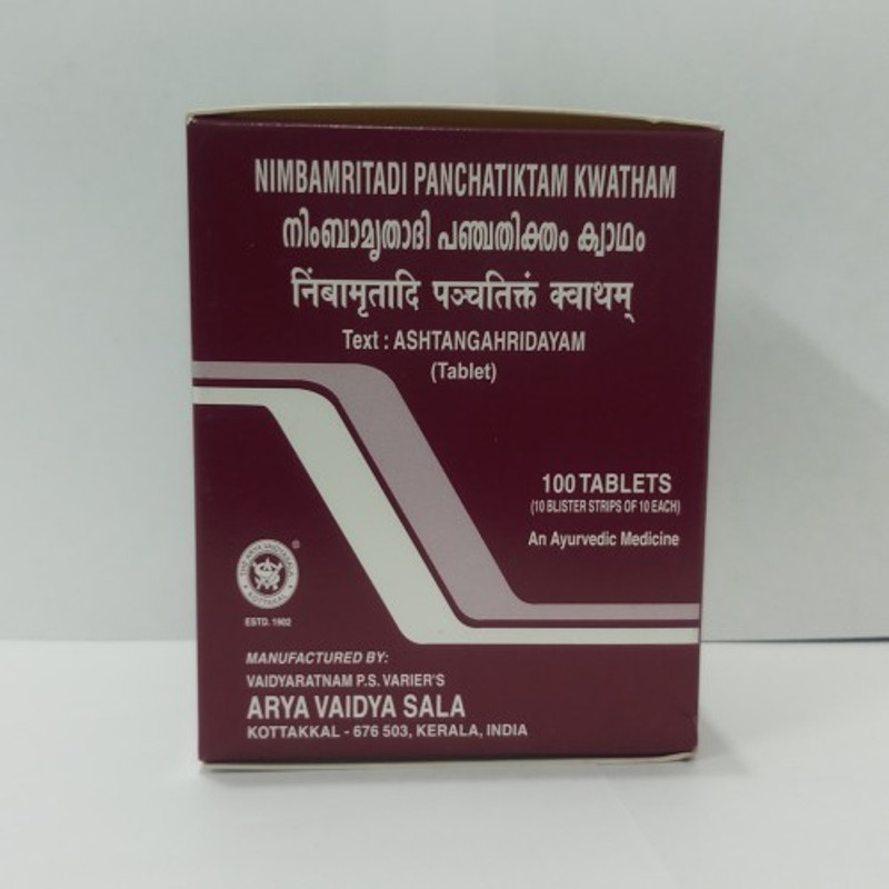 dwakan NIMBAMRITADI PANCHATIKTAM KWATHAM(100 Tablets)