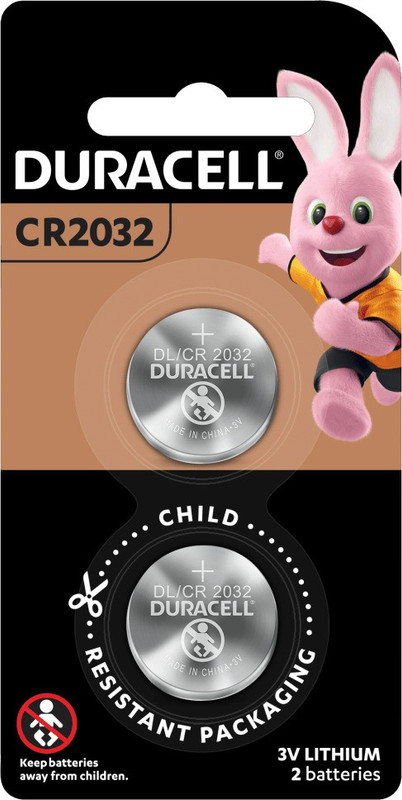 DURACELL CR 2032 COIN CELL Battery(Pack of 2)
