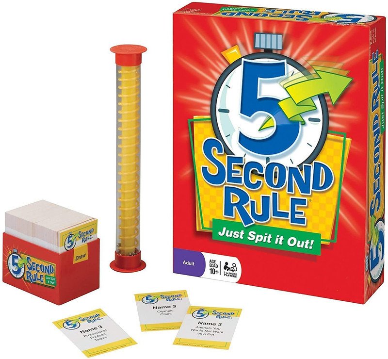 VIBOTON 5 Second Rule Card Board Games, Best Fun Family Brain Game Birthday Gift for Boys Educational Board Games Board Game VIBOTON 5 Second Rule Card Board Games, Best Fun Family Brain Game Birthday Gift for Boys Educational Board Games Board Game