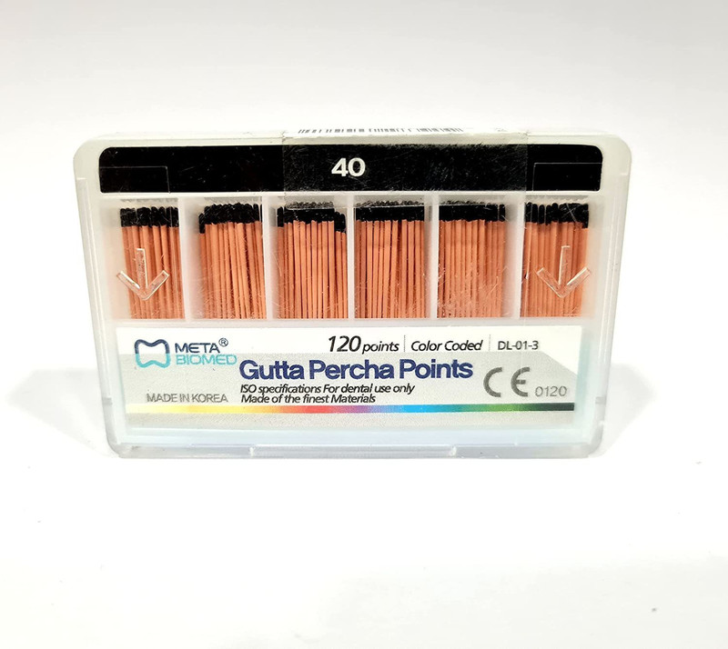 pyrax Gutta Percha Points dental 120 points Dental Elevator