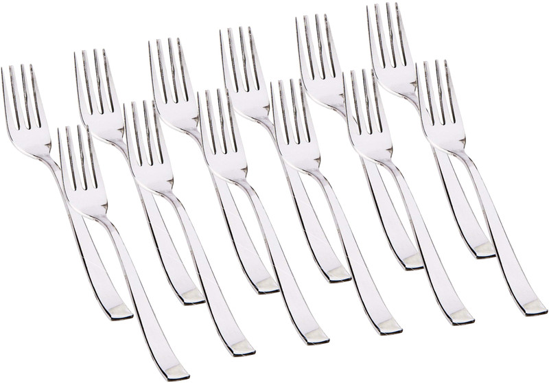 Avibazar 2 Pcs Fork Spoon Stainless Steel Serving Fork Set(Pack of 2)