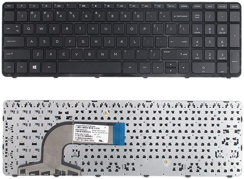 ARSit HP Pavilion 15 15-D Laptop Keyboard Laptop Keyboard Replacement Key