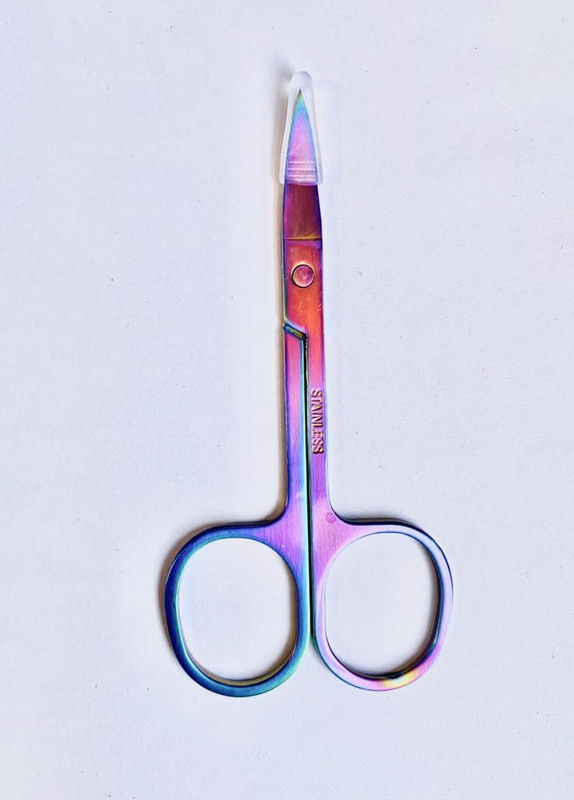 Osking Professional Stainless Steel multicolor Mini Scissor for Men And Women Multi use Scissor Scissors(Set of 1, Multicolor)