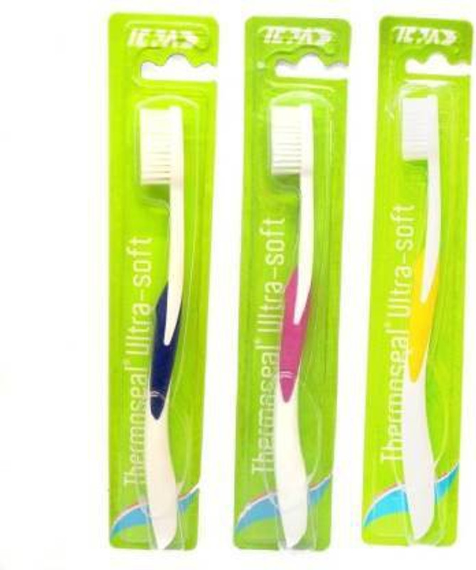 MEDDENT Thermoseal Ultrasoft Toothbrush (pack of3) Ultra Soft Toothbrush(Pack of 3)